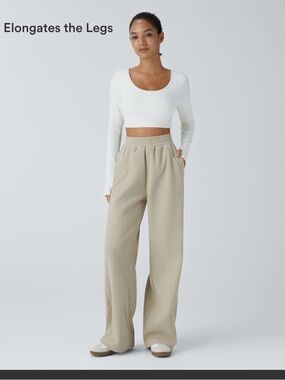 HALARA HIGH WAISTED POCKET STRAIGHT LEG MOP CORDUROY CASUAL PANTS.